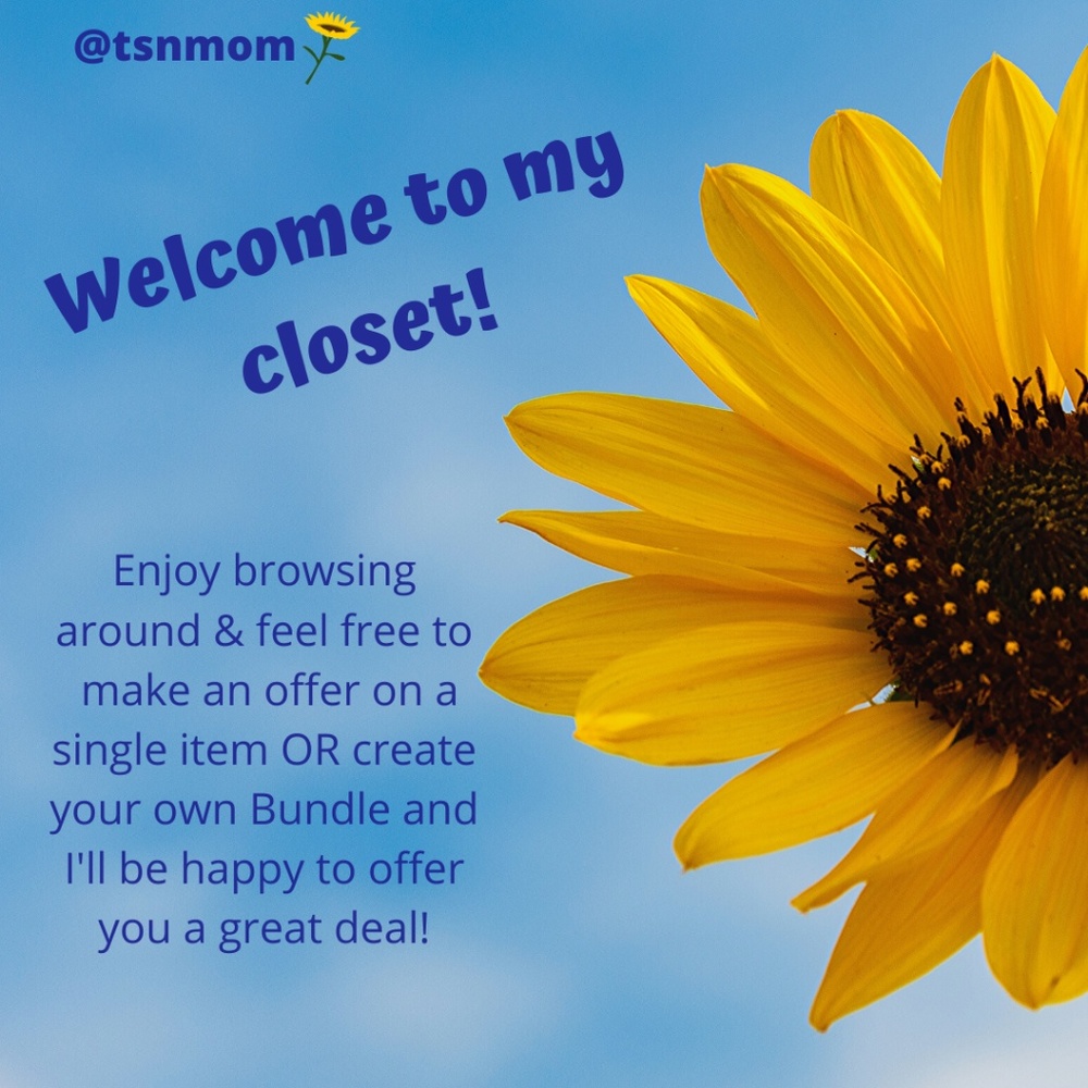 Welcome to my closet!